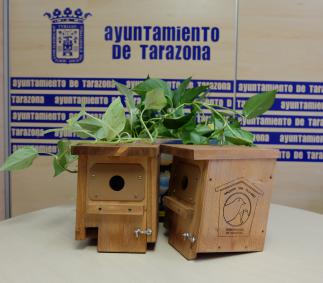 Cajas nido para pájaros de Tarazona