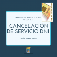 Ayuntamiento de Tarazona -  Se cancela la expedición, renovación y recogida de DNI, hasta nuevo aviso.